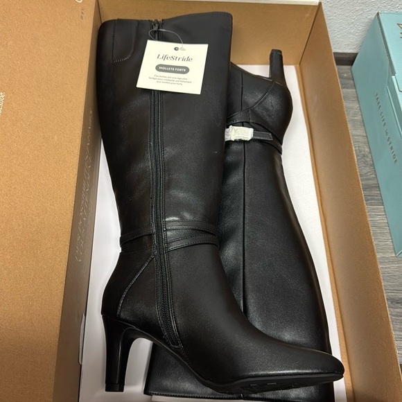 LifeStride Guild Tall Knee High Boot (WIDE) - Picture 2 of 8